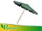 DUZY PIONOWY PARASOL OGRODOWY sred. 3m zielony