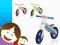 BIEGOWY ROWER ROWEREK drewniany 12 cali GRATIS*LZ