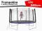 TRAMPOLINA 366cm Z SIATKĄ ZEWNĘTRZNĄ DRABINKA *LH