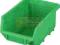 35szt Pojemnik magazynowy Ecobox  maly zielony