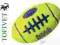 KONG Air Squeaker Rugby z piszczałką dla psa S