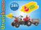 Traktor Rolly Toys Junior Łyżką i Przyczepa 811397