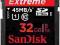 SanDisk Extreme SDHC 45MB/s 32GB