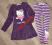 H&amp;M HELLO KITTY TUNIKA + GETRY 3D 98-104 / 2-4