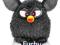 HASBRO MASKOTKA PLUSZOWA FURBY - CZARNY 20 CM