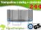 TRAMPOLINA ogrodowa z siatką 244 + DRABINKA TRAMPOLINA ogrodowa z siatką 244 + DRABINKA