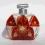 ART DECO FLAKON NA PERFUMY 1920-40 CZECHY