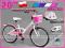 POLSKI ROWEREK 20 DLA DZIEWCZYNKI! ROWER+KASK+inne