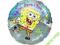 Spongebob Balon 45cm Okragly Szaro/Niebiesko/Zolty