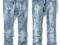 ZARA SPODNIE RURKI JEANS PRZETARCIA 110 4-5 LAT
