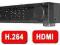 REJESTRATOR 8xVIDEO PLYNNY RUCH D1 GSM DDNS HDMI