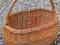 Ogromny kosz wiklinowy Zakupowy Prezent Prezentowy