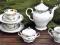 SERWIS DO KAWY FRYDERYKA ZŁOTA 12 OSÓB PORCELANA