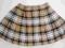 SPÓDNICA SPÓDNICZKA krata 3 4 5 LAT  98 104 110 cm
