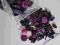 (34) fioletowy susz do ozdób