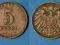 Niemcy 5 Pfennig 1918 A rok od 1zł i BCM