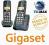 TELEFON Bezprzewodowy Gigaset A220A - 2 słuchawki