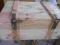 skrzynia wojskowa drewniana kufer now piękne słoje