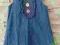 Sukienka next roz 86 stan bdb jeansowa