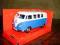 `63 VW VOLKSWAGEN T1 BUS NIEBIESKI WELLY 1:34
