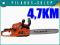 PIŁA SPALINOWA ŁAŃCUCHOWA 4,7KM PILARKA 18'' 45CM