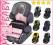 Fotelik Kiddy GuardianFix Pro 2 9-36kg 3L Gwar+Wym