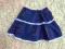 motyle granatowa spódniczka na gumce 18-24m