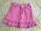 sztruksowa różowa spódniczka 18-24m