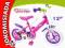 Kolorowy rowerek 12' Myszka Minnie rower RO0076