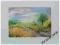 Pastel pt. Pejzaż wiejski 12