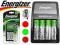 ŁADOWARKA ENERGIZER + 4 AKUMULATORKI AA R6 2300mAh