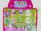 Squinkies zestaw 4 kulek mini figurek seria 16