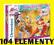 PUZZLE 104 el. WINX GLITTER ŚWIECĄCE BROKAT !!