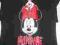 krotki T-shirt czarny DISNEY Minnie15 lat