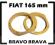 DYSTANSE GŁOŚNIKOWE MDF - FIAT BRAVO BRAVA 16,5 CM