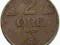 NORWEGIA 2 ORE 1921 ROK st.3