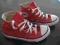 Converse ALL STAR super trampki czerwone 20cm