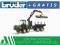 Forwarder John Deere 1210E Bruder 02133 + GRATIS !