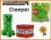 MINECRAFT RUCHOMA FIGURKA CREEPER AKCESORIA 24h !