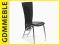 KRZESŁO K46 K-46 CZARNE KUCHNIA SALON  OD RĘKI GDM