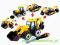 JCB AUTKO BUDOWLANE DO SKRECANIA 5 IN 1 69 PCS