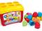 CLEMENTONI WIADERKO SORTER MIĘKKIE KLOCKI 14884