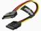 Kabel przedłużający HDD | 15 pin SATA | 20cm | zas