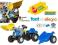 ROLLY TOYS TRAKTOR Z ŁYŻKĄ I PRZYCZEPĄ NEW HOLLAND