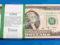 Paczka (100 szt) nowych dwójek jeden banknot radar