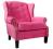 FOTEL CHESTERFIELD PLANETA DESIGN krzesło różowy