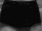 krótkie czarne eleganckie spodenki 140 cm