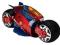 MAJORETTE SIMBA SPIDERMAN CYBER MOTOR + GRATIS