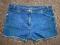 KRÓTKIE SPODENKI DZIEWCZĘCE JEANSOWE / 10-11 LAT