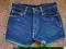 KRÓTKIE SPODENKI DZIEWCZĘCE JEANSOWE / 10-11 LAT